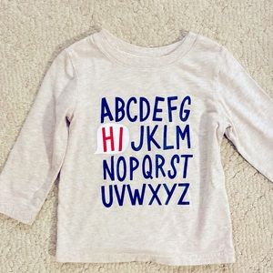 2T long sleeve shirt.